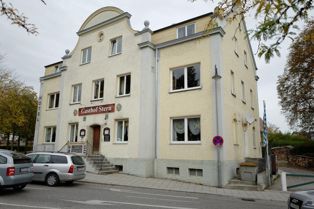 Hotel Stern Gersthofen Exterior foto
